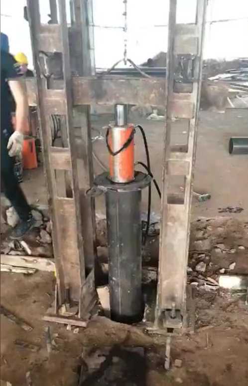 吕梁柳林县钢管桩加固